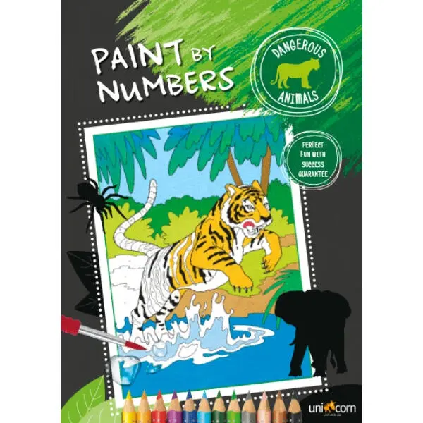FaberCastell Paint by numbers Dangerous Animals